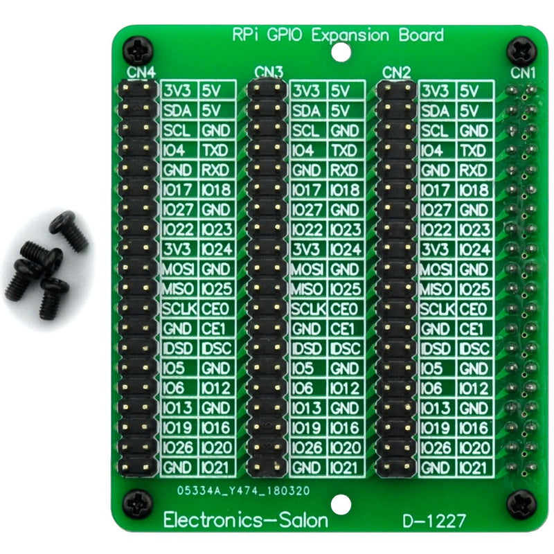  [AUSTRALIA] - Electronics-Salon RPi GPIO Expansion Extension Module Board, for Raspberry Pi 3/2 Pi Model B+ Zero.