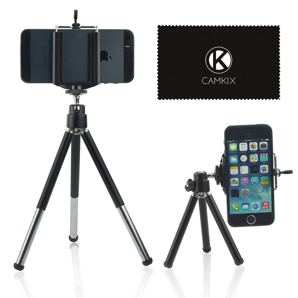  [AUSTRALIA] - Tripod Kit - Universal Adjustable Including Tripod/Universal Phone Holder/Velvet Phone Bag/Microfiber Cleaning Cloth - Suitable for iPhone, Samsung and Most Other Phones