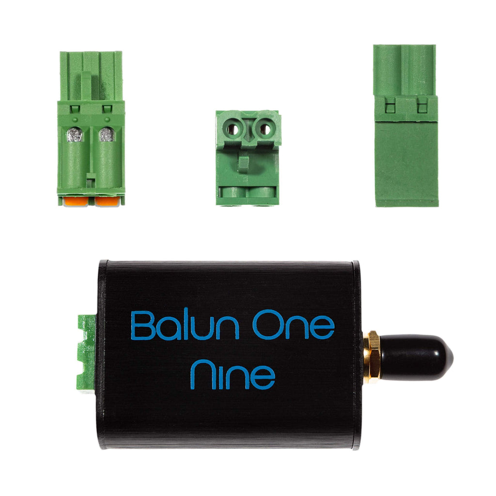  [AUSTRALIA] - Balun One Nine v2 - Small Low-Cost 9:1 (1:9) Balun with Input Protection & Enclosure for HF & Shortwave. Great for Software Defined Radio (RTL-SDR & SDRPlay), Ham It Up, and Other Capable Radios