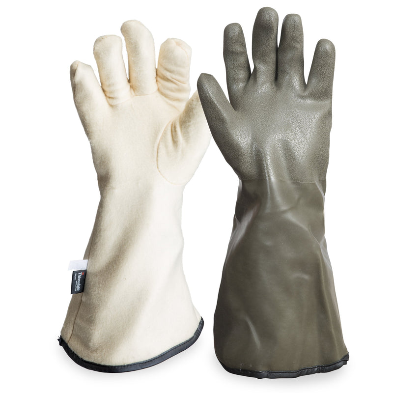  [AUSTRALIA] - Midwest 330 Extreme Cold Weather PVC Coated with Thinsulate Lined Decoy Hunting Gloves Brown