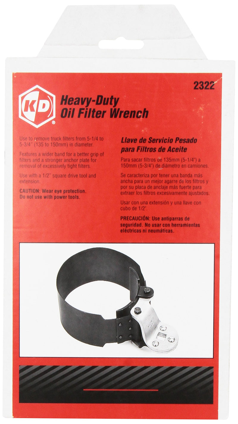  [AUSTRALIA] - GEARWRENCH Heavy-Duty Oil Filter Wrench 5-1/4" to 5-3/4" - 2322D