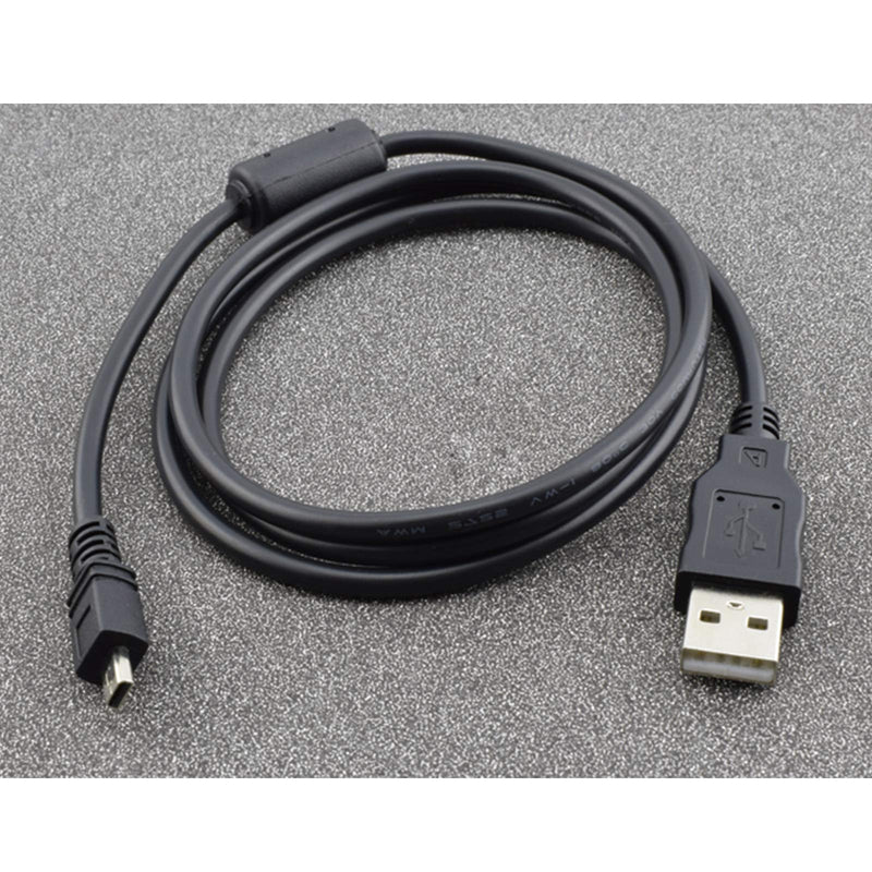  [AUSTRALIA] - Replacement USB PC Camera Transfer Data Sync Charging Cable Cord for Panasonic Lumix Camera DMC-ZS25 DMC-TZ35 DMC-G7 ZS40 ZS50 SZ3 TZ8 TZ11 TZ15 TZ24 & More (Black)