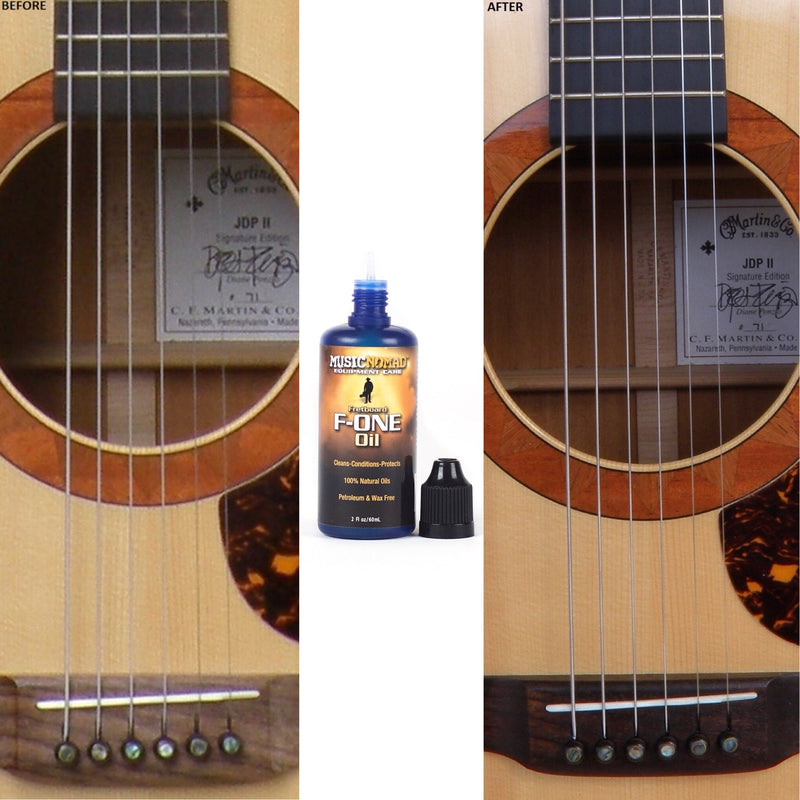MusicNomad F-ONE Fretboard Oil Cleaner & Conditioner 2 oz (MN105) 1 Bottle - LeoForward Australia