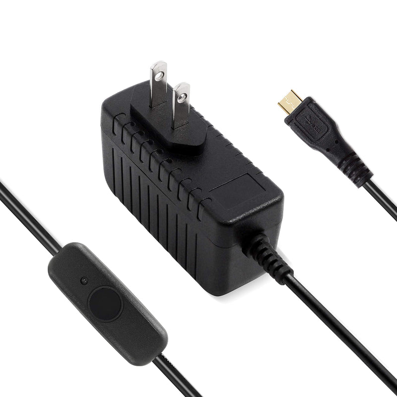  [AUSTRALIA] - LoveRPi Certfied MicroUSB 5.25V 2.5A Power Supply with Power Switch and Status LED for Raspberry Pi