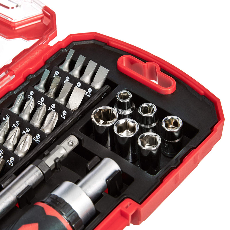  [AUSTRALIA] - AmazonBasics 41-Piece Magnetic Ratchet Screwdriver Set