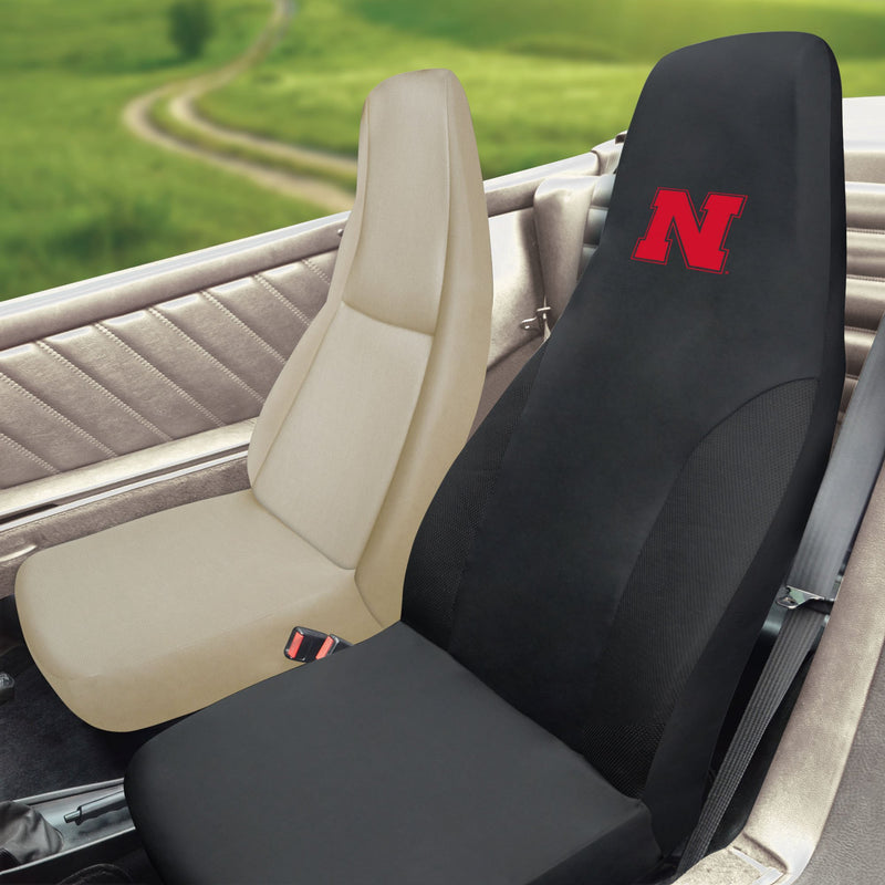 [AUSTRALIA] - FANMATS NCAA University of Nebraska Cornhuskers Polyester Seat Cover