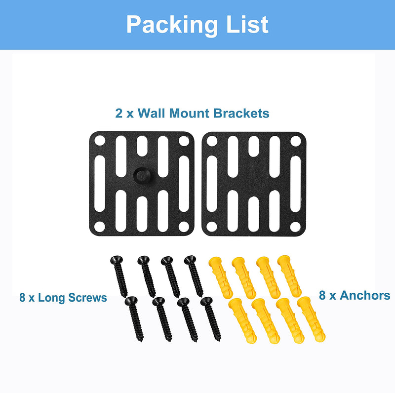  [AUSTRALIA] - MONSIATUG Wall Mount Brackets Sound Bar Mounting for Yamaha SR-C20A YAS-207 YAS-209 YAS-108 YAS-109 Soundbar Sony SA-Z9R SA-RS3S Speaker