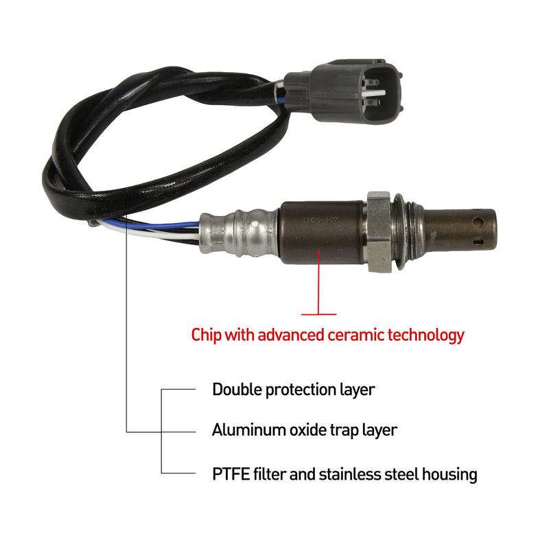 234-9041 15093 O2 Oxygen Sensor Upstream for Lexus Rx350 Toyota Camry Highlander RAV4 Solara Avalon Scion TC XB Fit 213-2846 234-9044 15960 13997 15582 8946748050 8946748060 8946733080/TAMKKEN - LeoForward Australia