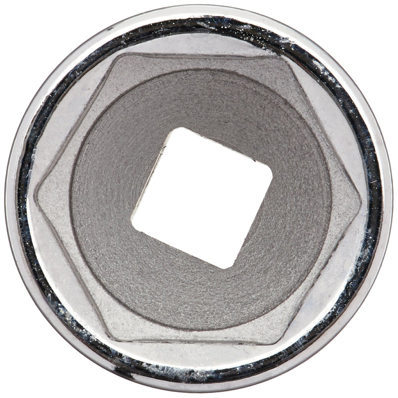  [AUSTRALIA] - SK Professional Tools 40920 1/4 in. Drive 6-Point Metric Standard Chrome Socket - 5/8 in, Cold Forged Steel Socket with SuperKrome Finish, Made in USA