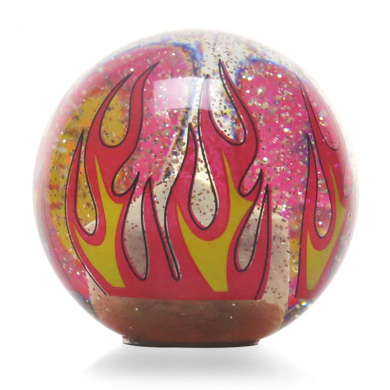  [AUSTRALIA] - American Shifter 295857 Shift Knob (Pink Rising Sun Bomb Clear Flame Metal Flake with M16 x 1.5 Insert)