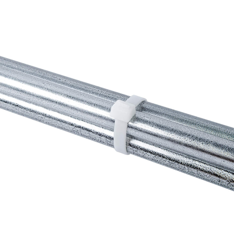  [AUSTRALIA] - Gardner Bender 46-310 DoubleLock Cable Tie, 11 inch, 75 lb, Electrical Wire and Cord Management, Nylon Zip Tie, 100 Pk, Natural White