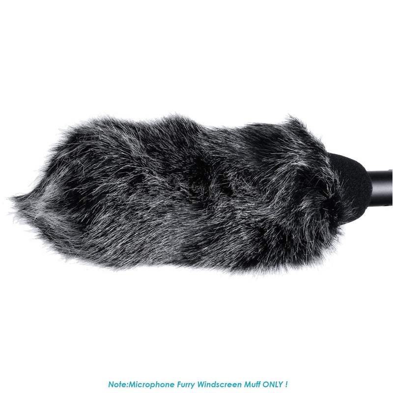  [AUSTRALIA] - Neewer NW-MIC-121 Outdoor Microphone Furry Windscreen Muff for MIC-01 MIC108 MIC-121 Stereo Microphone, TAKSTAR SGC-598, NW-598, SHENGGU SG209 SG108 & Similar Mics