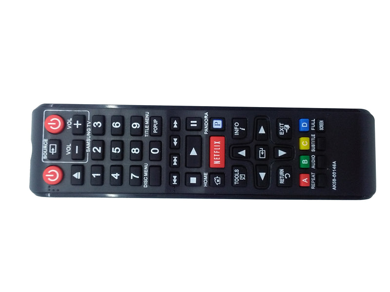 Vinabty New Remote AK59-00146A fit for Samsung Blu-Ray DVD Player BDE5300 BDE5300/ZA BDE5400 BDE5400/ZA BDEM53 BDE5900 - LeoForward Australia