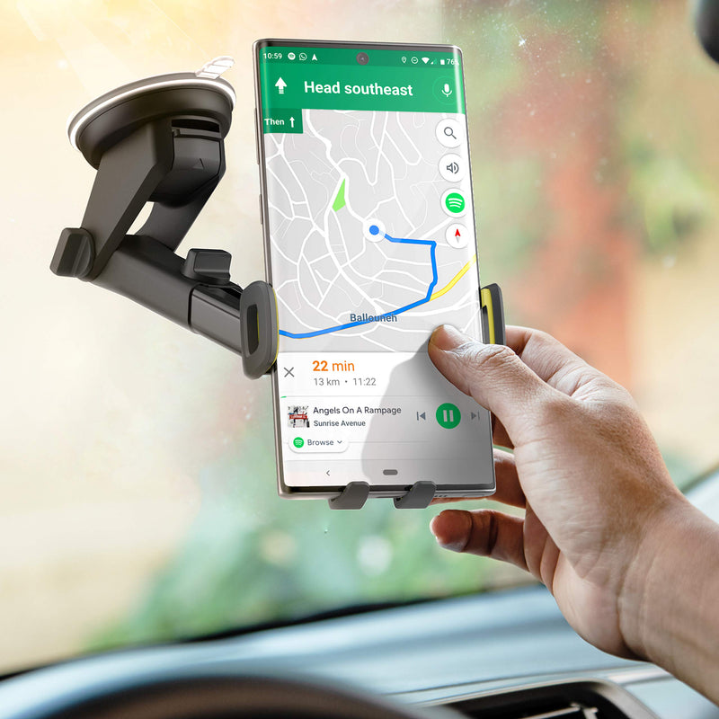  [AUSTRALIA] - Encased iPhone Car Mount for iPhone 14/13/ 12/ 11 Pro Max Phone Holder (Case Friendly Design)