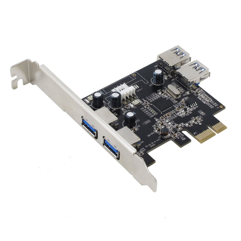  [AUSTRALIA] - Sedna - PCI Express USB 3.0 4-Port Adapter (2E2I) with Low Profile Bracket, Support Win 8 UASP (NEC 720201 chip Set)