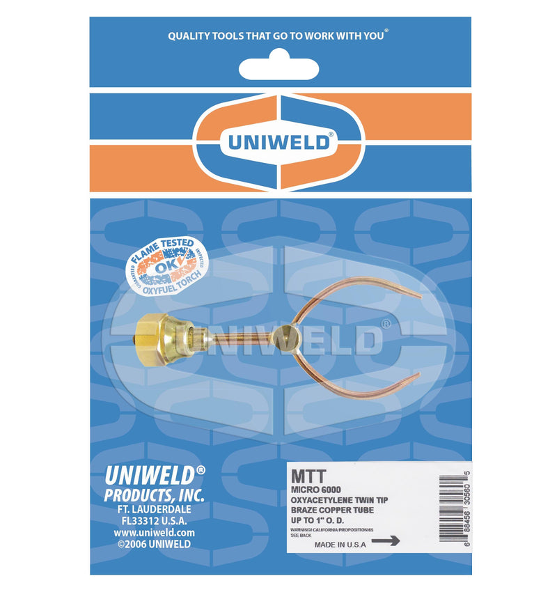  [AUSTRALIA] - Uniweld MTT Micro 6000 Flexible Twin Tip