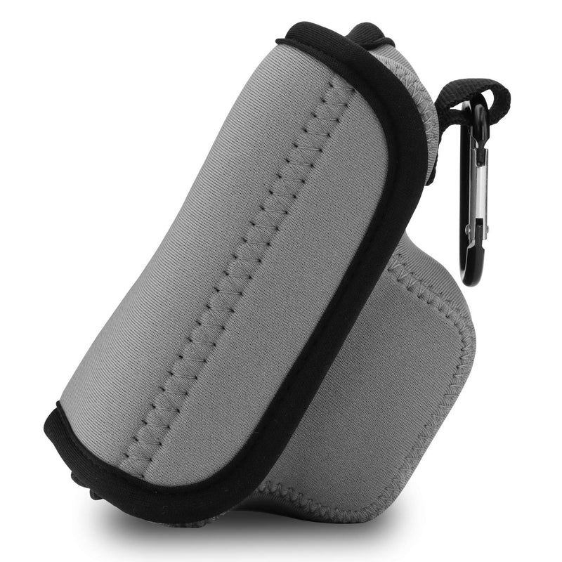  [AUSTRALIA] - MegaGear MG1580 Ultra Light Neoprene Camera Case Compatible with Leica D-Lux 7, D-Lux (Typ 109) - Gray One Size