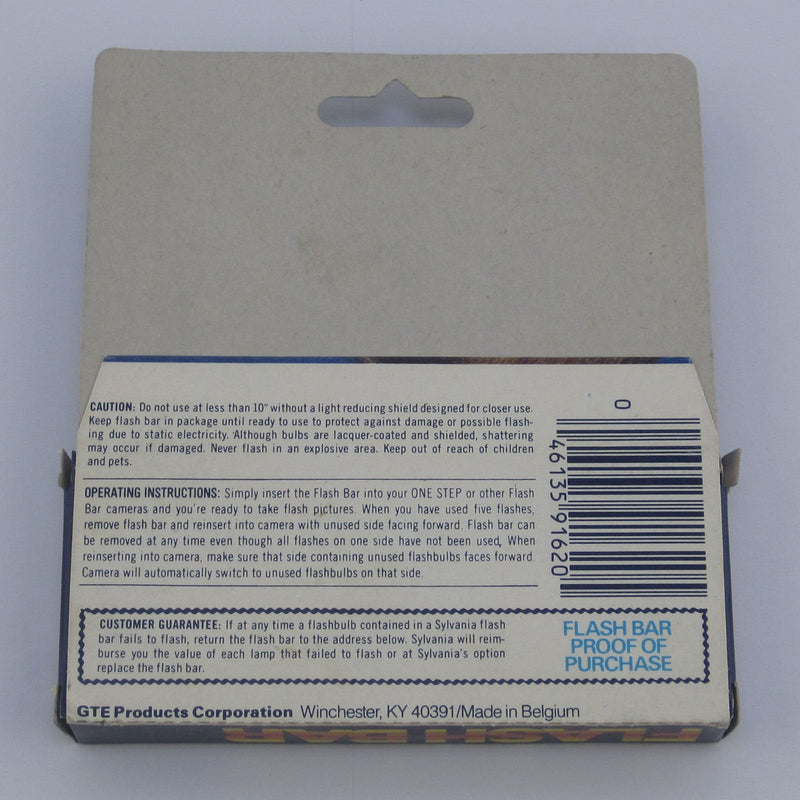  [AUSTRALIA] - Sylvania Blue Dot Flashbar for Polaroid SX70 Land Camera
