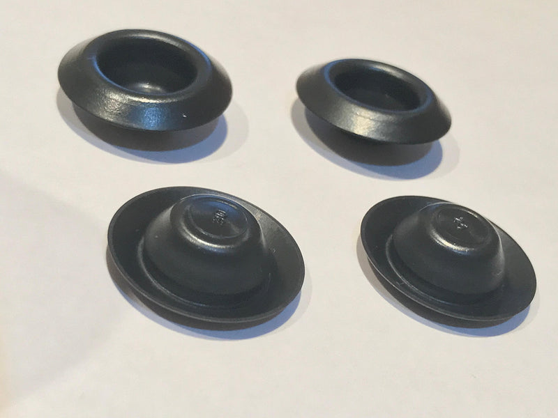  [AUSTRALIA] - BP-1/2" 0.5 inch Recessed Mount Black Plastic Body and Sheet Metal Hole Plug Qty 50 PDR Paintless Dent Repair