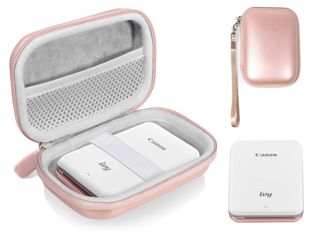  [AUSTRALIA] - getgear Case for Canon Ivy Mobile Mini CLIQ, CLIQ+, CLIQ 2, CLIQ+2 Instant Camera Printer and Photo Printer, Also for Koda Series and HP Sprocket 2nd/ 1st (Rose Gold) Rose Gold