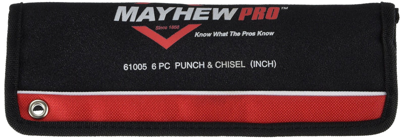  [AUSTRALIA] - Mayhew Pro 61005 Punch and Chisel Kit, 6-Piece