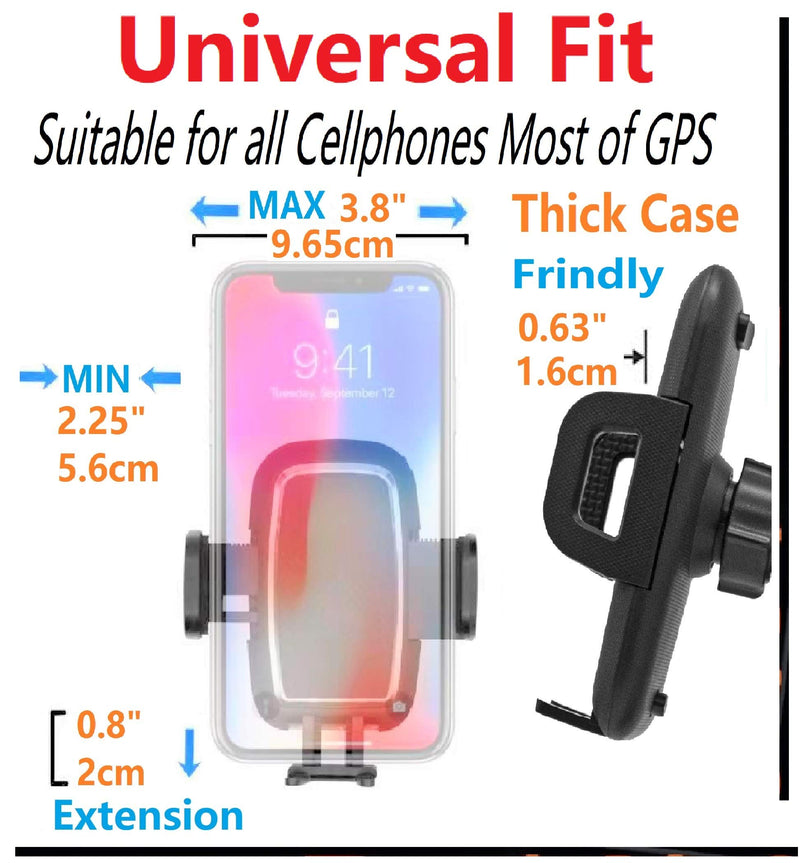  [AUSTRALIA] - 2020 Upgraded Car Cup Holder Phone Holder & Air Vent Phone Mount , Fits All Cellphones / iPhone 12 Pro Max Samsung Note Ultra S20 Plus . etc & Most of GPS