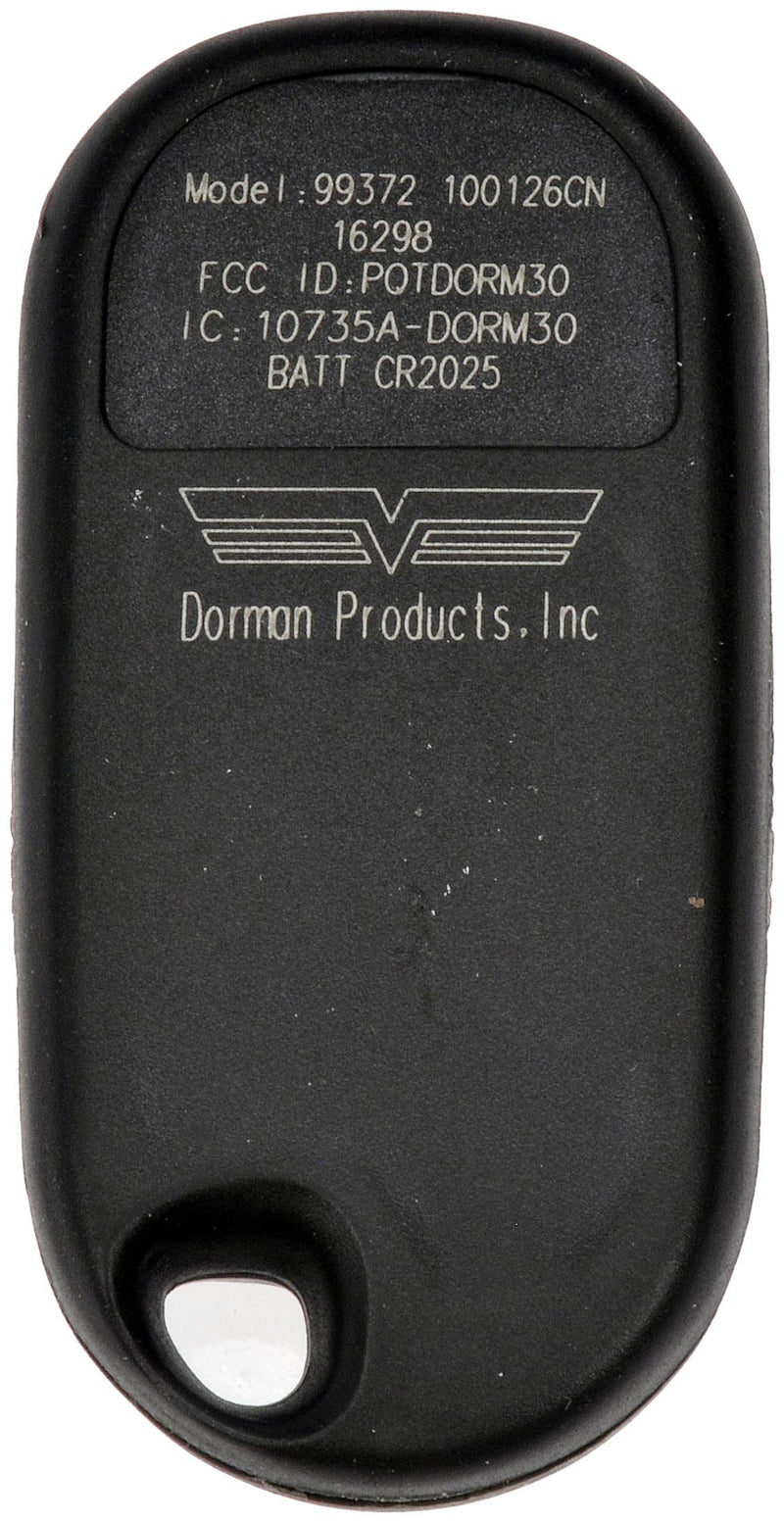  [AUSTRALIA] - Dorman 99372 Keyless Entry Transmitter for Select Honda Models, Black