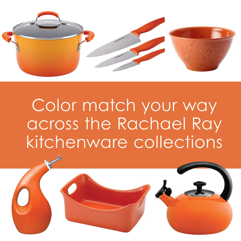  [AUSTRALIA] - Rachael Ray Gadgets Utensil Kitchen Cooking Tools Set, 6 Piece, Orange