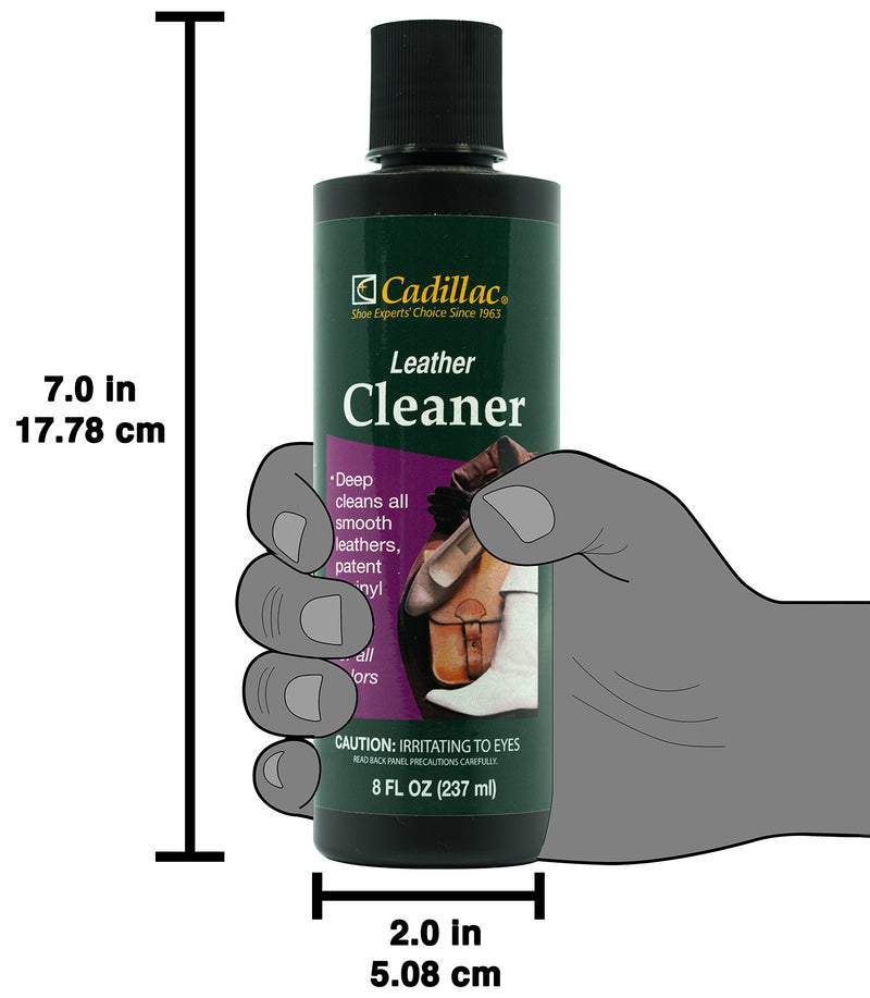  [AUSTRALIA] - Cadillac Leather Cleaner - Great for Shoes, Boots, Handbags, Car Upholstery, Furniture- Removes Surface Dirt, Grime, Salt and More From Finished Leathers