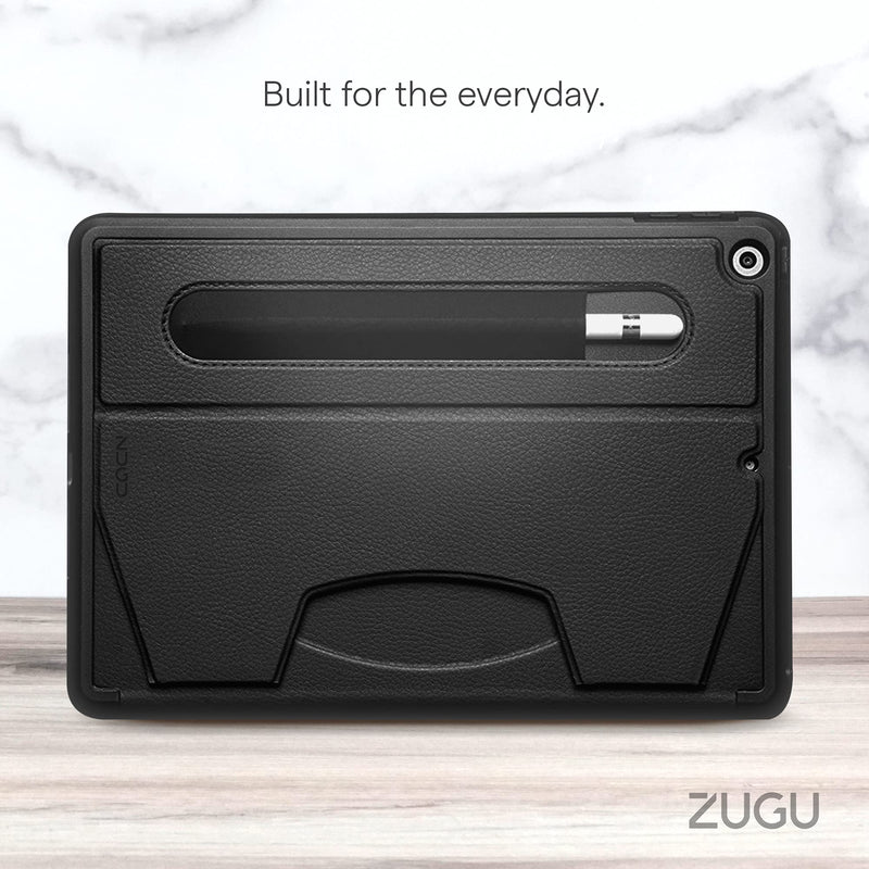 ZUGU CASE for iPad 10.2 Inch 7th / 8th / 9th Gen (2021/2020/2019) Protective, Thin, Magnetic Stand, Sleep/Wake Cover - Black (Model #s A2197 / A2198 / A2200 / A2270 / A2428 / A2429 / A2430) Black - iPad (7th/8th/9th Gen) 10.2 IN - LeoForward Australia
