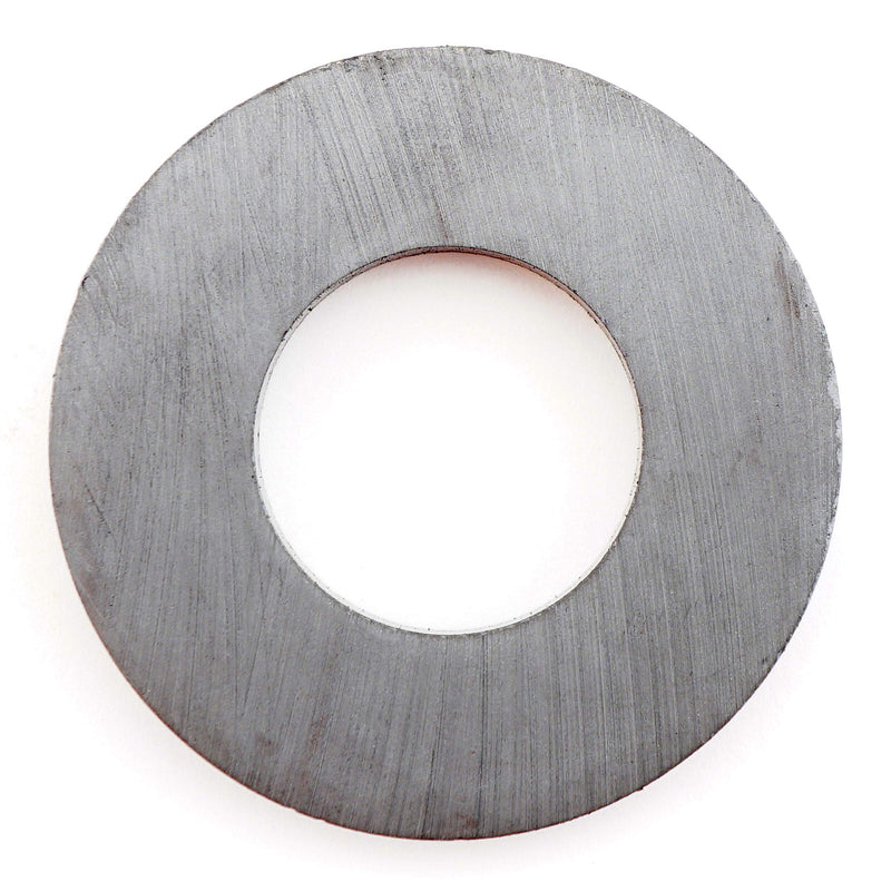 Ceramic Ring Magnets, 1.75" Outer Diameter, 0.865" Inner Diameter, 0.225" Thick (Pack of 2) - LeoForward Australia