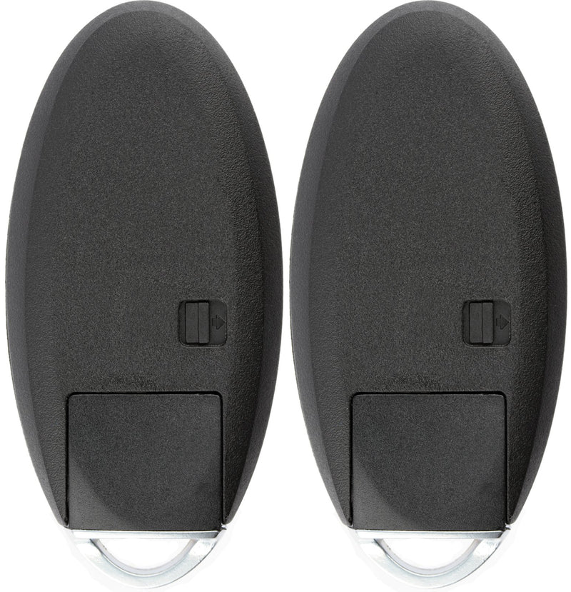  [AUSTRALIA] - KeylessOption Keyless Entry Remote Control Car Smart Key Fob Replacement for Altima KR5S180144014 (Pack of 2)
