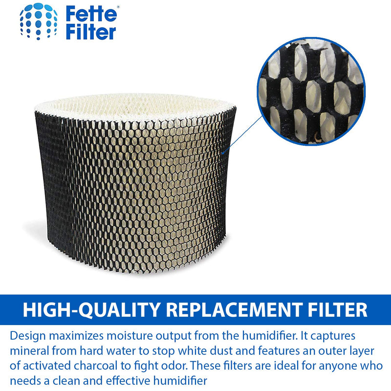 Fette Filter - Humidifier Filter Compatible with Holmes HWF75, HWF75CS, HWF75PDQ-U - Filter D. (Pack of 2) Pack of 2 - LeoForward Australia