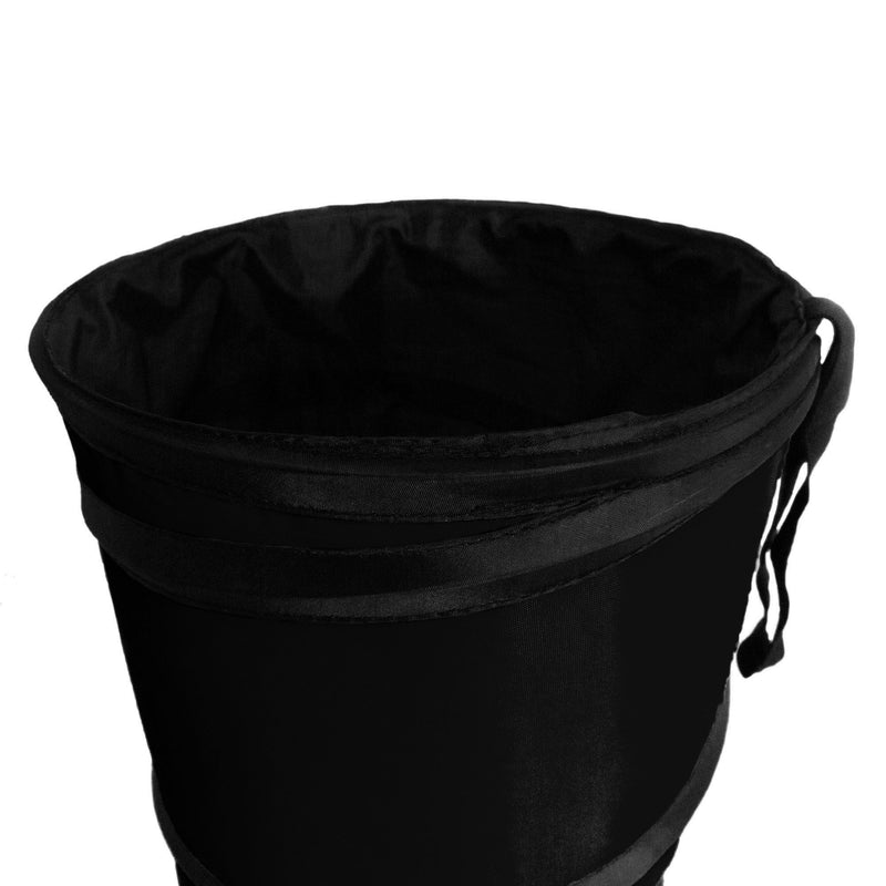  [AUSTRALIA] - FH Group FH1121BLACK Black Car Garbage Trash Can (Collapsible and Compact Size Large)