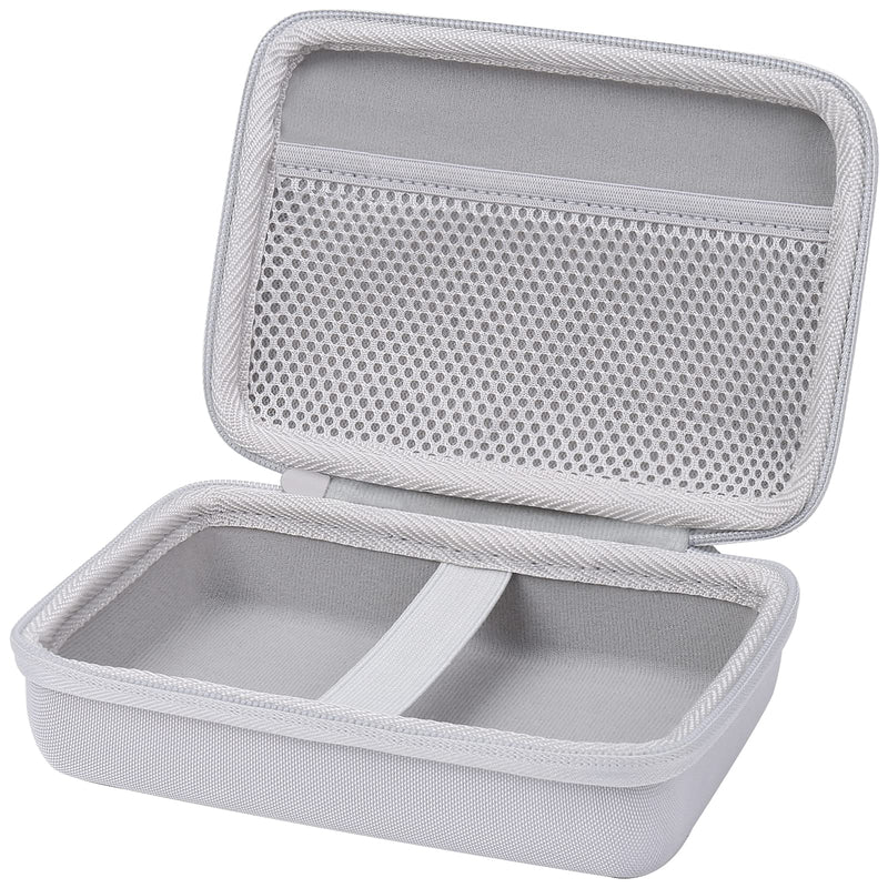  [AUSTRALIA] - co2CREA Hard Travel Case Replacement for Canon SELPHY QX10 Portable Square Photo Printer (for SELPHY QX10, White Case) for SELPHY QX10