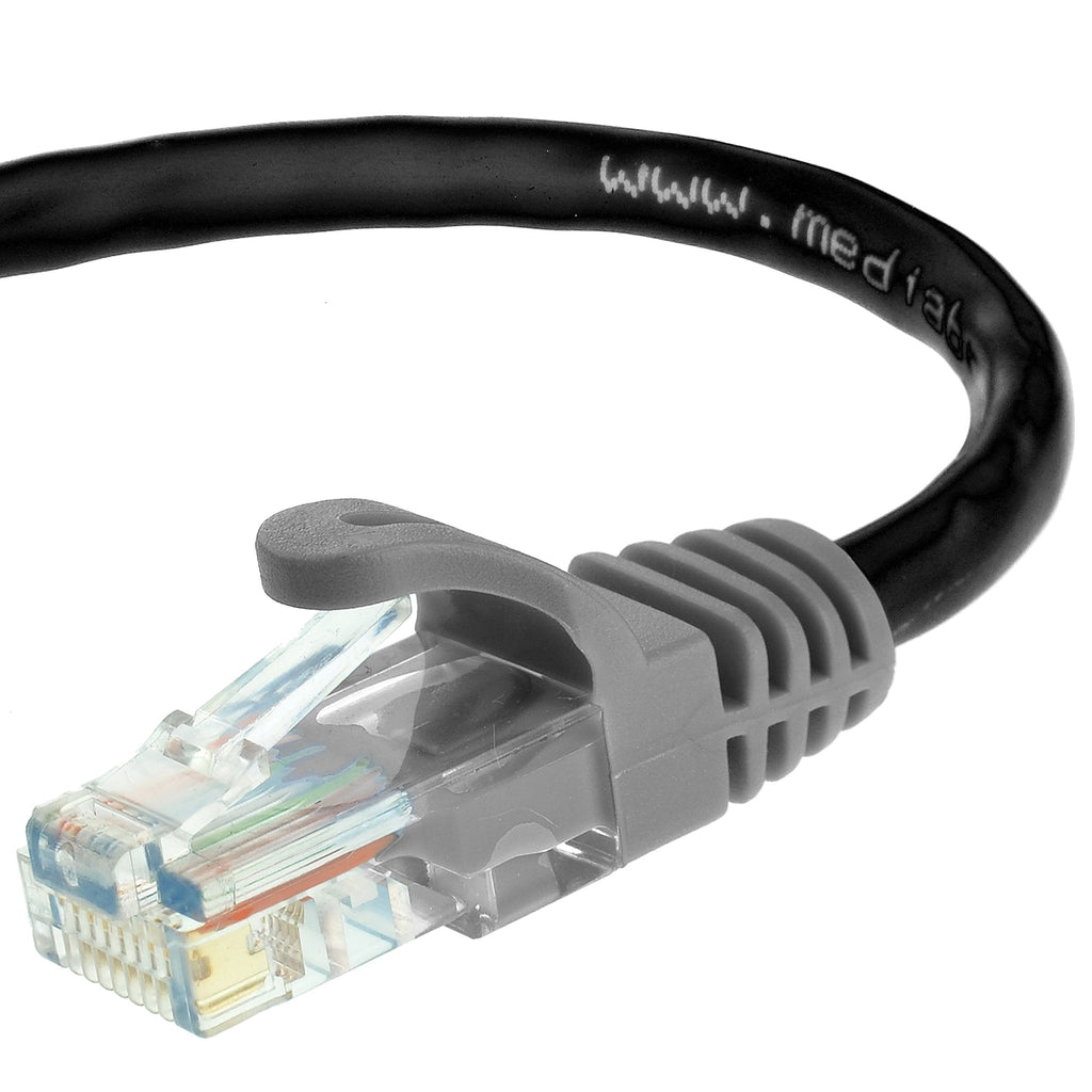  [AUSTRALIA] - Mediabridge™ Ethernet Cable (25 Feet) - Supports Cat6 / Cat5e / Cat5 Standards, 550MHz, 10Gbps - RJ45 Computer Networking Cord (Part# 31-699-25B)