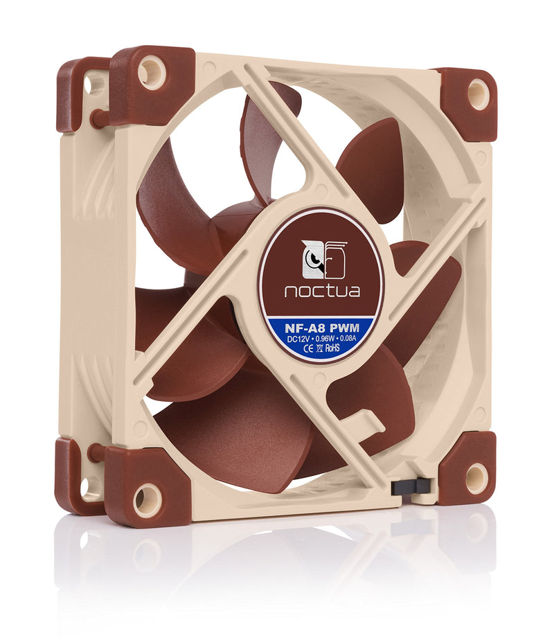  [AUSTRALIA] - Noctua NF-A8 PWM, quiet premium fan, 4-pin (80mm, brown) single