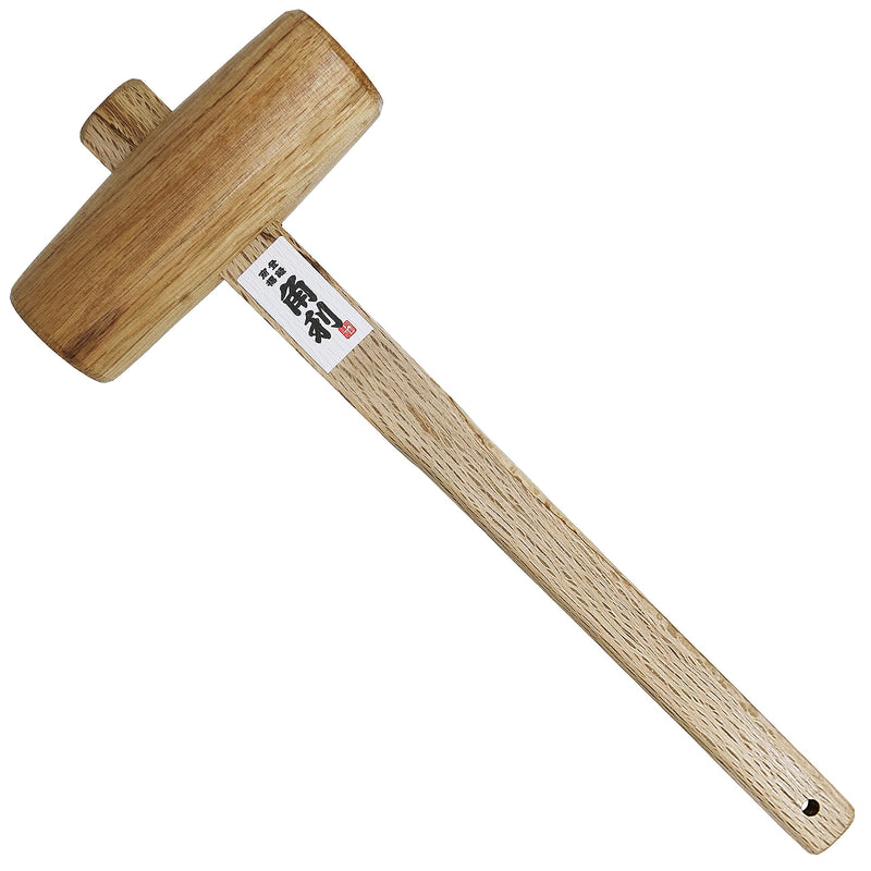  [AUSTRALIA] - KAKURI Wooden Mallet for Woodworking 48mm Oak, Japanese Wood Mallet Hammer for Chiseling, Adjusting Japanese Plane, Assembling furniture, Made in JAPAN Oak 48 mm
