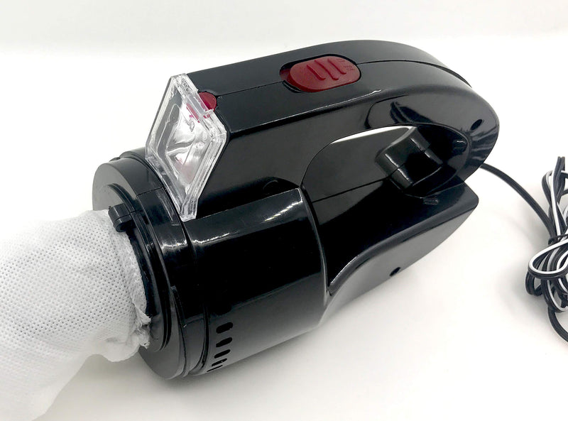  [AUSTRALIA] - American Builder 12V Car Vacuum Cleaner for Wet and Dry Use with Built in Flashlight