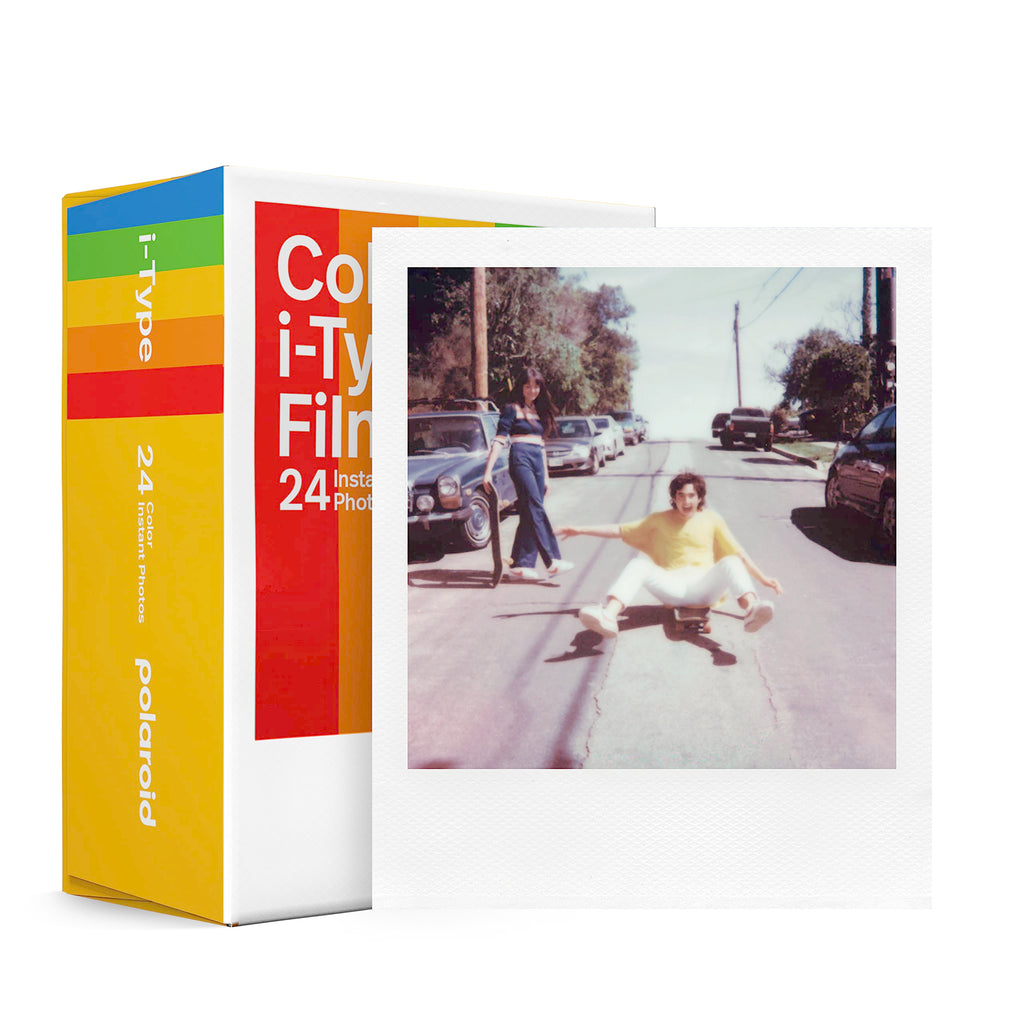  [AUSTRALIA] - Polaroid Color i-Type Film - Triple Pack, 24 Photos (6272) White Frame