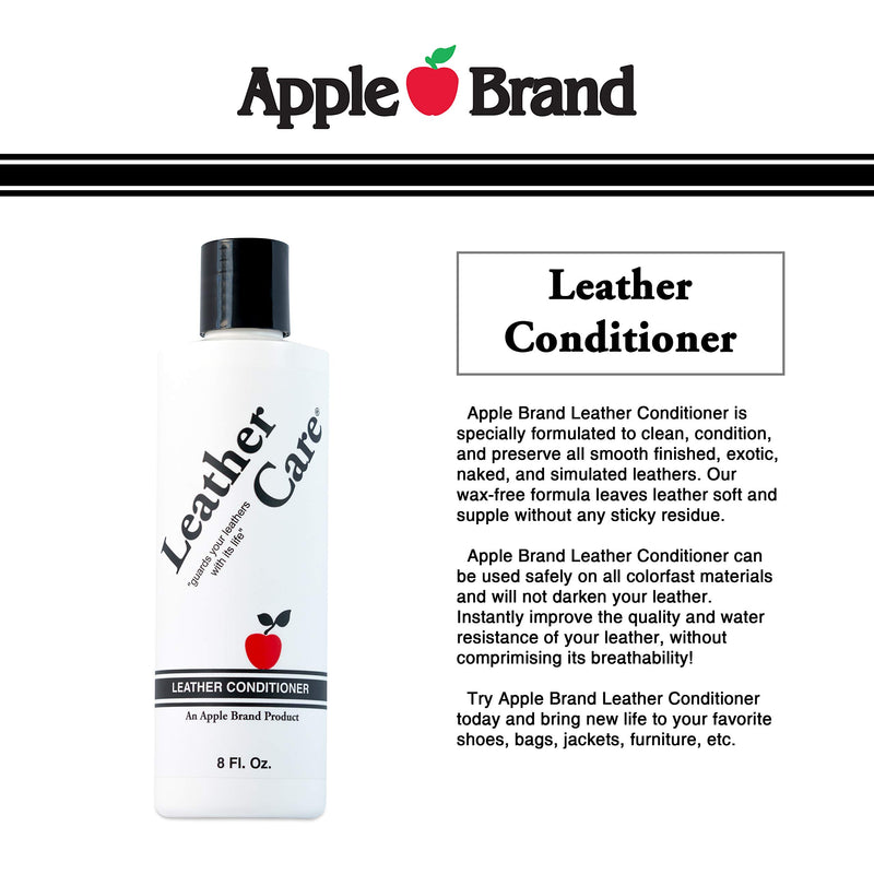  [AUSTRALIA] - Apple Leather Care Leather Conditioner 8oz Bottle