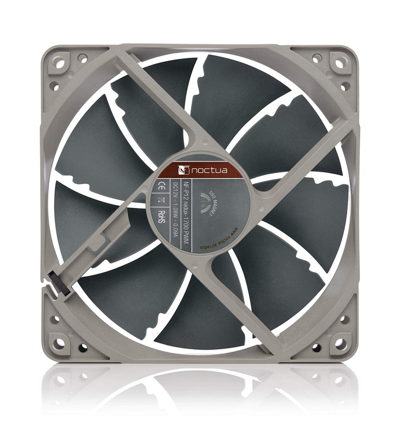  [AUSTRALIA] - Noctua NF-P12 redux-1700 PWM, High Performance Cooling Fan, 4-Pin, 1700 RPM (120mm, Grey)