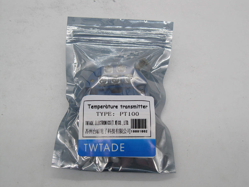 TWTADE / -50~100 Celsius RTD PT100 SBW Temperature Sensor Temperature Transmitter Isolated Detector Module -50~100 Degree - 4-20MA -50-100℃ - LeoForward Australia