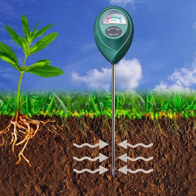 XLUX Soil Moisture Meter, Plant Water Monitor, Soil Hygrometer Sensor for Gardening, Farming, Indoor and Outdoor Plants, No Batteries Required 26CM - LeoForward Australia