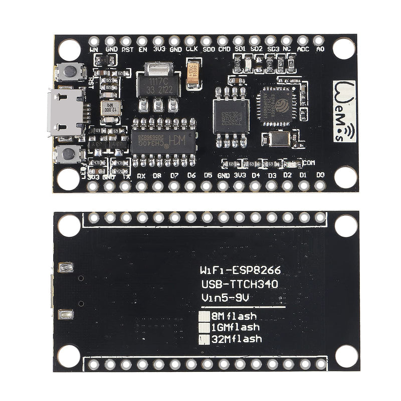  [AUSTRALIA] - DORHEA 10Pcs NodeMCU V3 Lua WiFi Module Integration of ESP8266 + Extra Memory 32M Flash, USB Serial Port Converter CH340G Compatible for NodeMCU Board 10