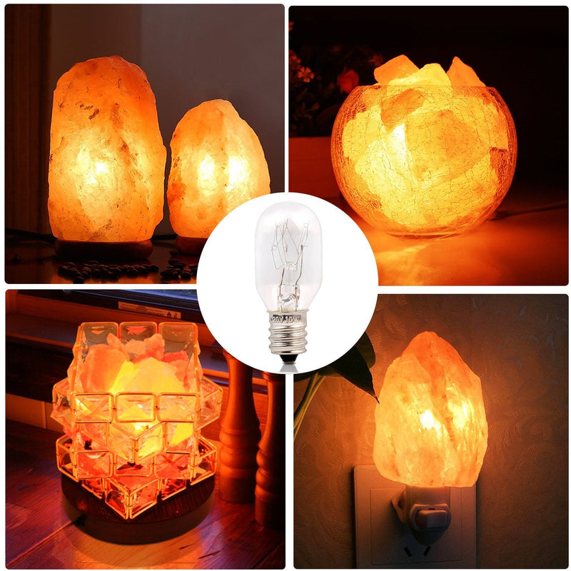  [AUSTRALIA] - Betus [Original Replacement] Long Lasting 15 Watt Dimmable E12 Socket Incandescent Candelabra Salt Lamp Bulb - Value Pack of 12 15.0