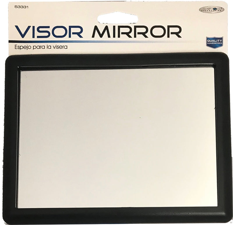 Black Visor Vanity Mirror Pack of 2 - LeoForward Australia