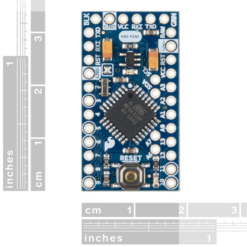  [AUSTRALIA] - SparkFun Pro Mini ATmega328-5V/16MHz Development Board Compatible with Arduino Boards and IDE