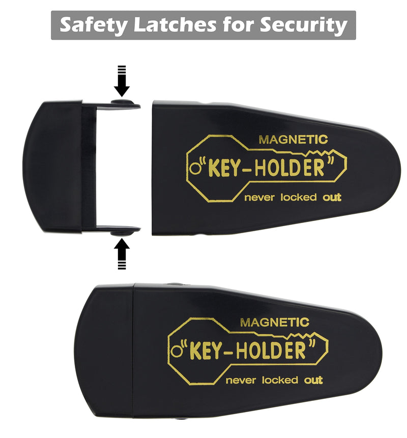  [AUSTRALIA] - Ram-Pro Large Magnetic Hide-a-Key Holder for Over-Sized Keys - Extra-Strong Magnet 1 PACK