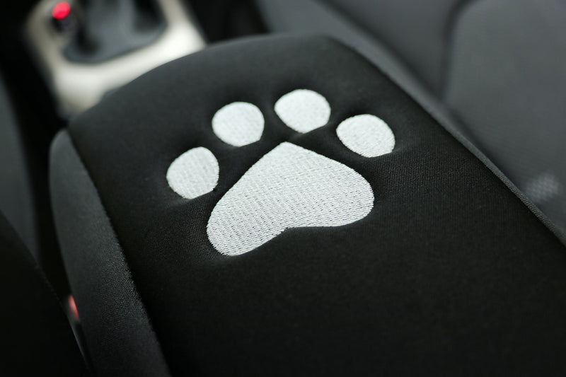 Yoursme Neoprene Center Console Black Dog Paw Armrest Pad Cover Protector Cushion Fit for Jeep Renegade 2015 2016 2017 2018 2019 - LeoForward Australia